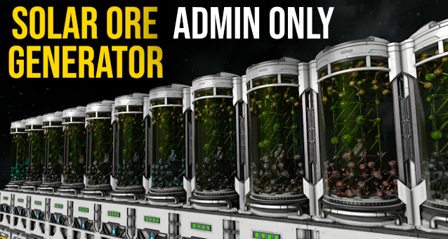 Solar Ore Generator Admin Only